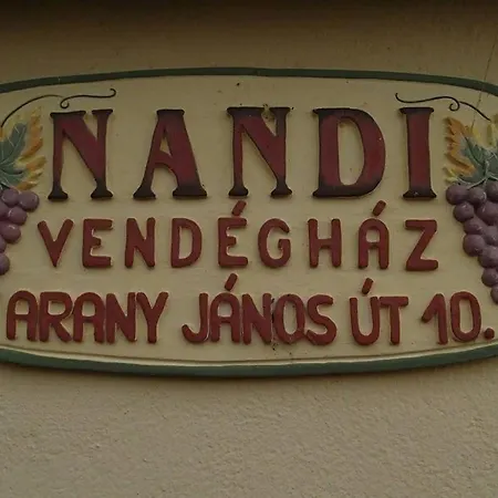 Nandi Vendeghaz, Nandi Magdi Vendeghaz * Gyongyospata